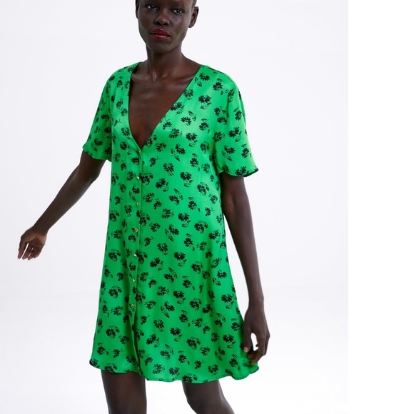 Zara Dresses Zara Floral Print Dress Poshmark